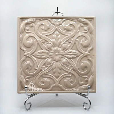 Изразец каминный большой