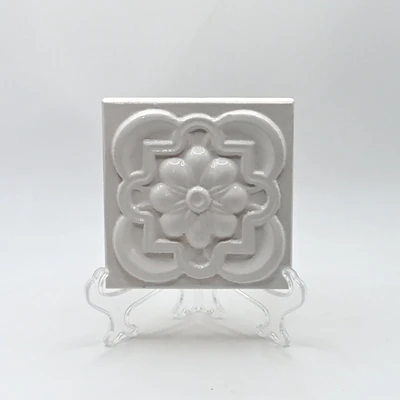 Изразец каминный малый, вставка